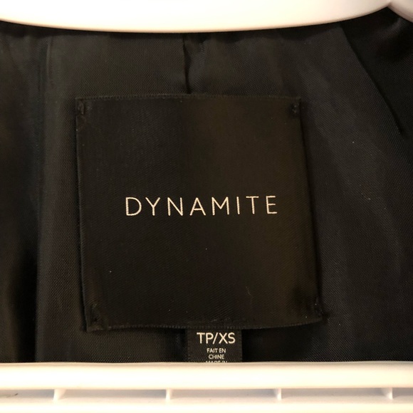 Dynamite Faux Leather Jacket - Kennedy Jacket - Picture 5 of 10